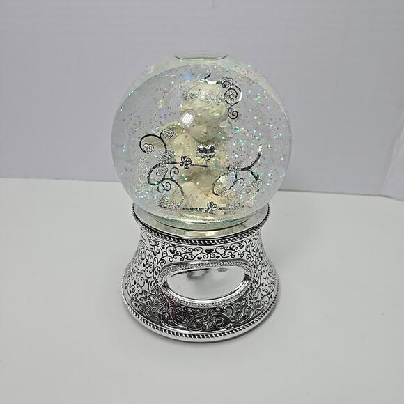 Things Remembered Other - THINGS REMEMBERED Religious Made with Love Cherub Musical Snow Globe, Plavs Pach